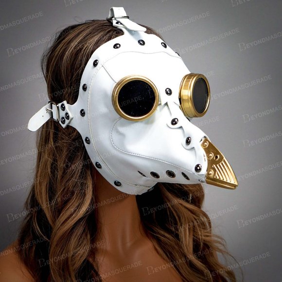 Plague doctor mask costume cosplay steampunk - Picture 8 of 8